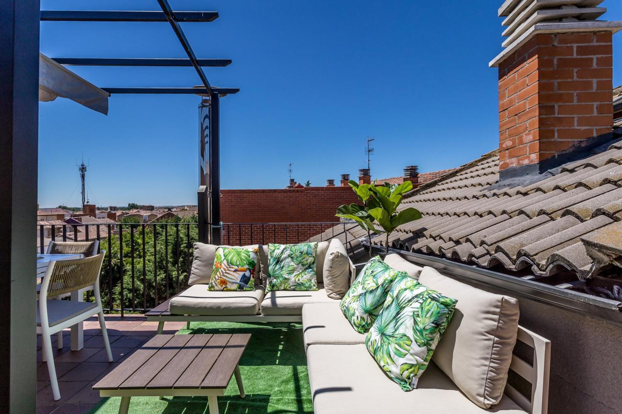 Baruhaus Terraza Duplex Valencia De Don Juan Leilighet Eksteriør bilde